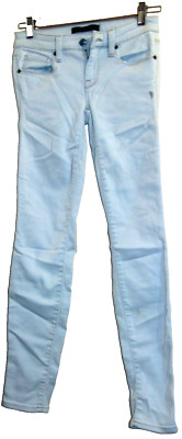GENETIC Denim Jeans The Shya Cropped Skinny Leg Light Blue Cotton Size 25