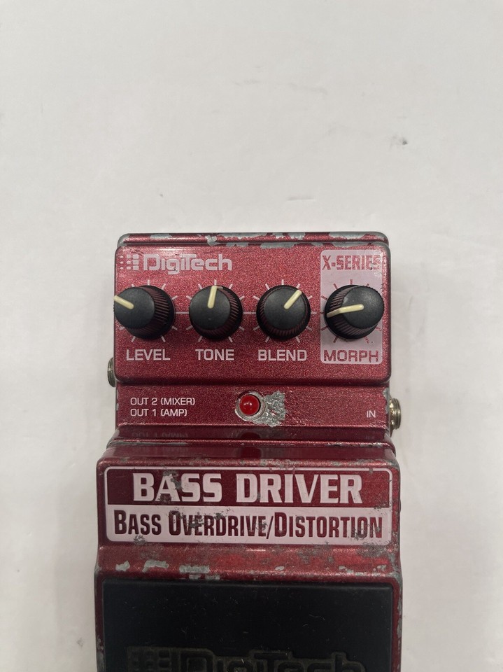 Digitech XBD XSeries Bass Driver Overdrive Distortion Guitar Effect