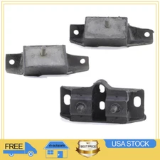 3x Motor & Transmission Mount Kit for Mustang 289 Engine 64-66 Before 3/1966 New