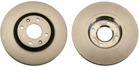 Disque de frein ventilé TRW DF4183 en fonte haute performance pour Opel et DS