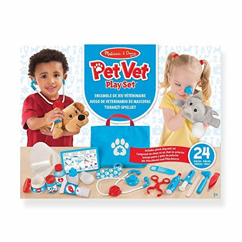 Игровой набор Melissa Doug Examine Treat Pet Vet Play Set - Оригинальные 24 предмета отличные 14490₽