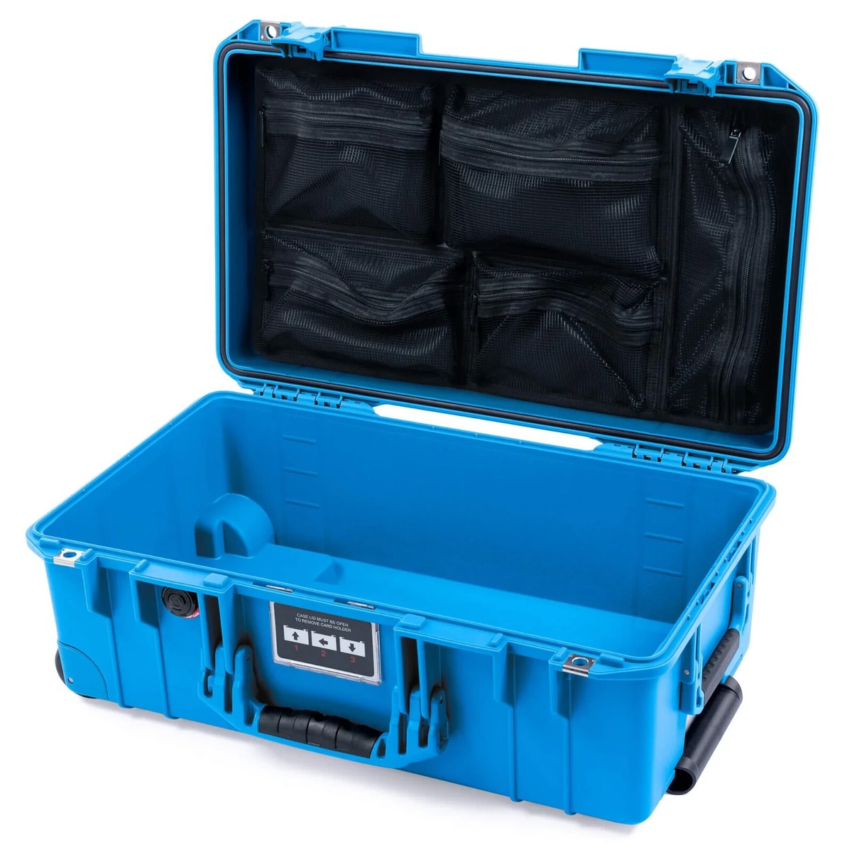 Pelican Air 1535 Blue Case with Mesh Lid Organizer | eBay
