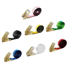 USA Heavy Duty 2" x 20' Motorcycle Utility Endless Ratchet Tie Down Strap