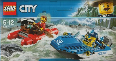 LEGO CITY 60176 WILD RIVER ESCAPE mit 2 Minifiguren Neu Feder Versiegelt