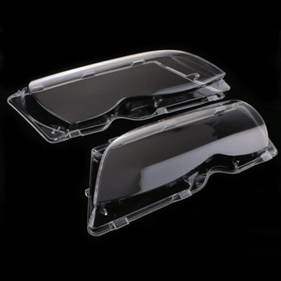 Headlight Lens With Sealing Tape For BMW 3 Series E46 Touring 4DR 2001-2005 Lens Pair
