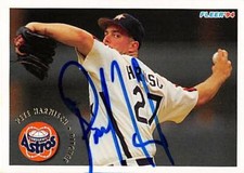 Pete Harnisch autographed Baseball Card (Houston Astros) 1994 Fleer #492
