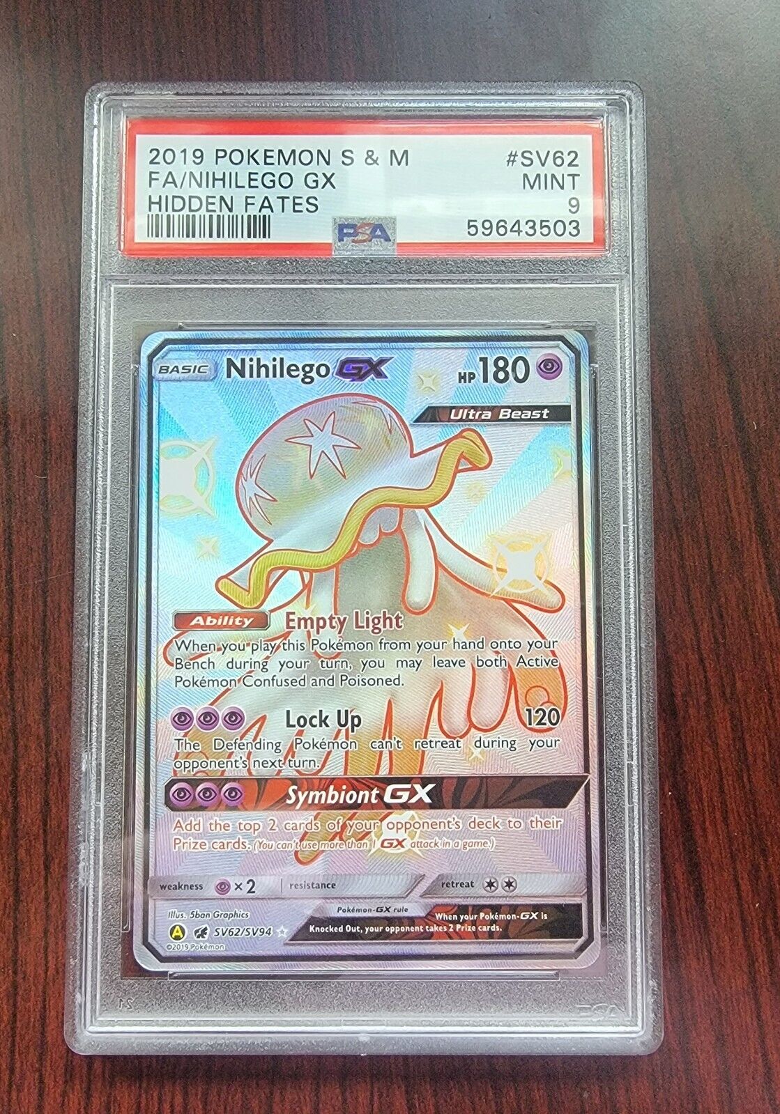 Pokemon Hidden Fates Shiny Articuno GX on Mercari