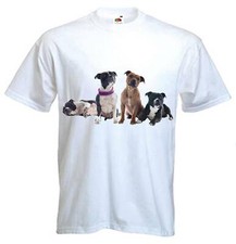 T-Shirt Staffordshire Bull Terriers - Staffie Staff Terrier Staffy - S � 3XL