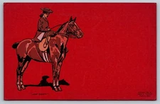 Postcard Brockton MA Lady Dainty Horse Riding Woman Tolman Postcard c1904 A4