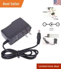 Lightweight 9VDC 1A Wall Adapter for Arduino Projects – 5.5 x 2.1mm Connector