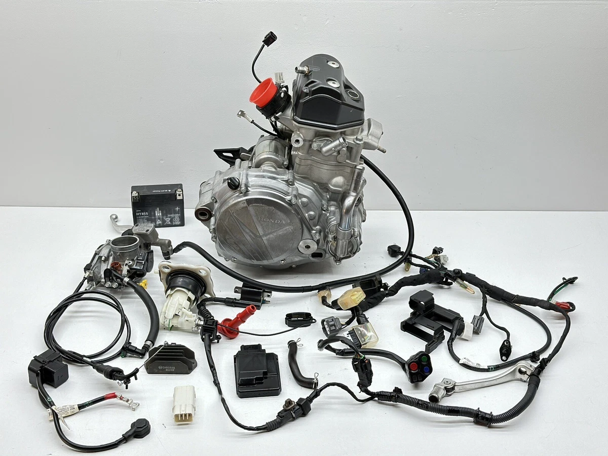2022 Honda CRF450R Engine W Harness Fuel Pump Ecu Throttle Body