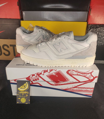 New Balance 550 x Aime Leon Dore White Leather - Deadstock Size 10 BB550AM1