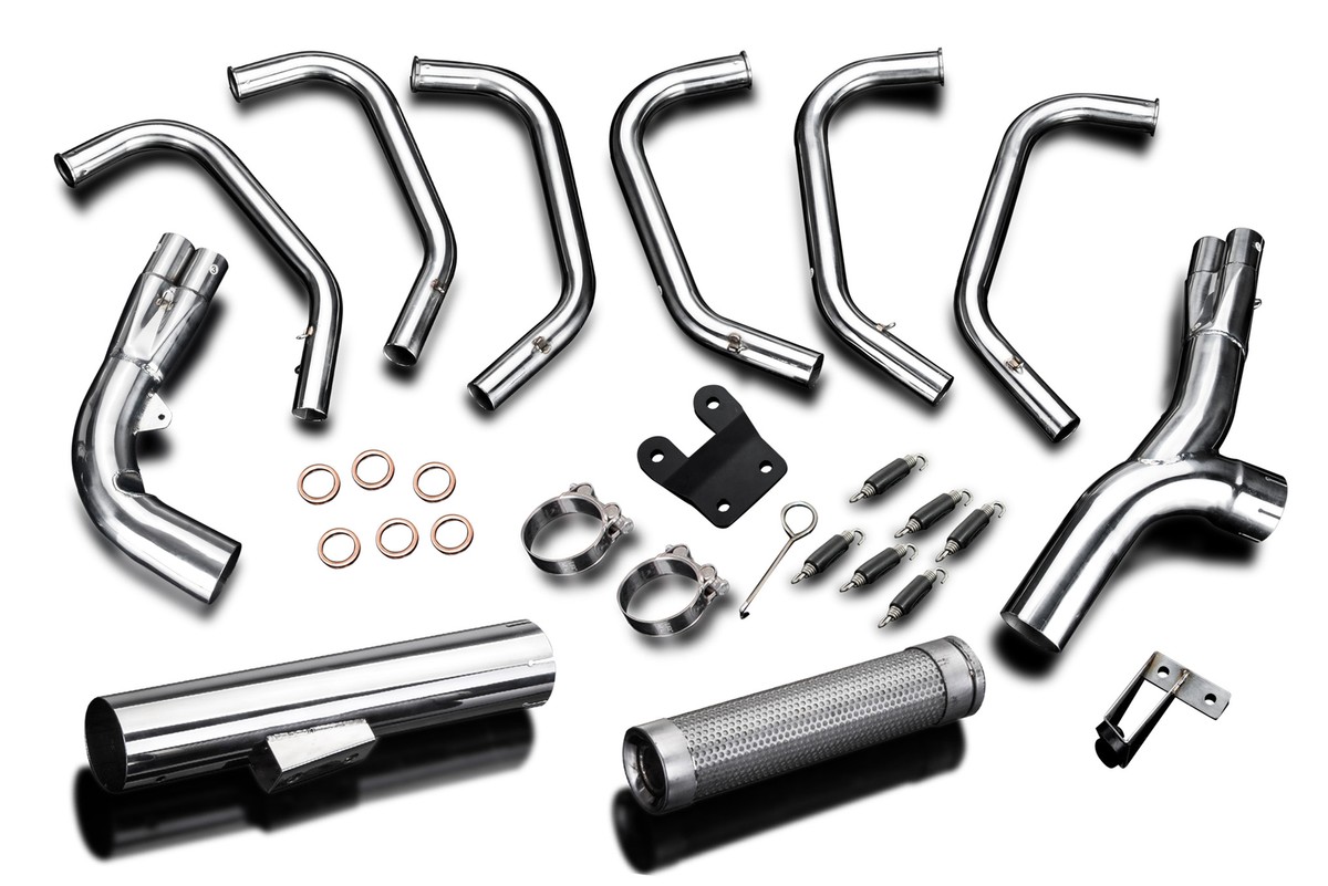 1979-1982 Honda CBX Delkevic Full 6-1 Stainless Steel Cafe Racer