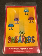Sneakers by Sirius Software game for Atari 800 XL XE Vintage Computer