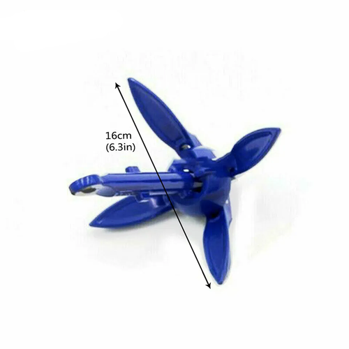 Aluminum Folding Anchor Canoe Kayak Raft Boat Sailboat Fishing Jet Ski - Afbeelding 3 van 7