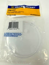 NEW Yellow Jacket Gauge Lens 3-1/8" Crystal Part# 49100 For 80MM Gauges