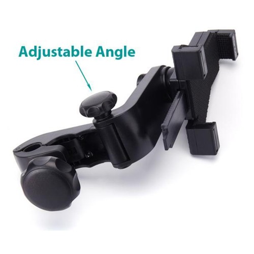 CAR MOUNT HEADREST HOLDER BACK SEAT CRADLE SWIVEL DOCK ENTERTAINMENT for TABLETS - Picture 5 of 6