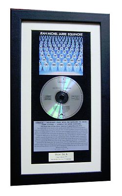 JEAN MICHEL JARRE Equinoxe CLASSIC CD Album QUALITY FRAMED+EXPRESS GLOBAL SHIP