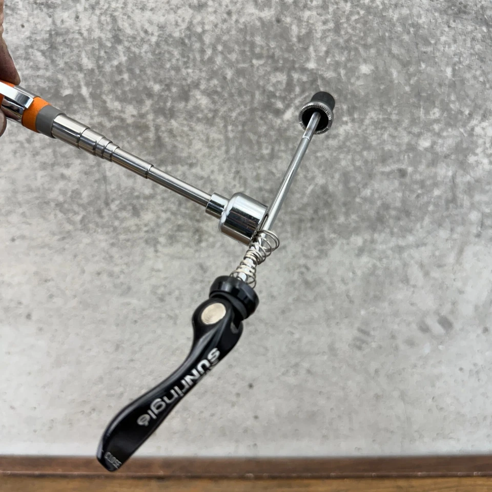 Pincho delantero Sun Ringle negro QR Race Road negro vintage Quick Road MTB Foto 3 de 4