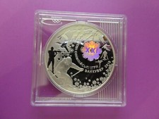 Ukraine, 10 Hryvnia, 2010, Olympiade Vancouver, Silber, PP