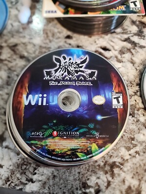 Muramasa: The Demon Blade DISC ONLY Nintendo Wii Mura Masa
