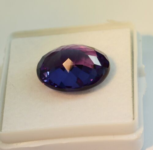 Rarest 12 Ct Alexandrite Loose Gemstone Color Change Oval Cut Natural Untreated - Picture 9 of 9