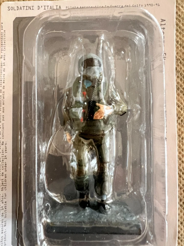 Pilote de chasse italien durant la Guerre du Golfe (1990-91) - LEO Models 54mm - Photo 1/1