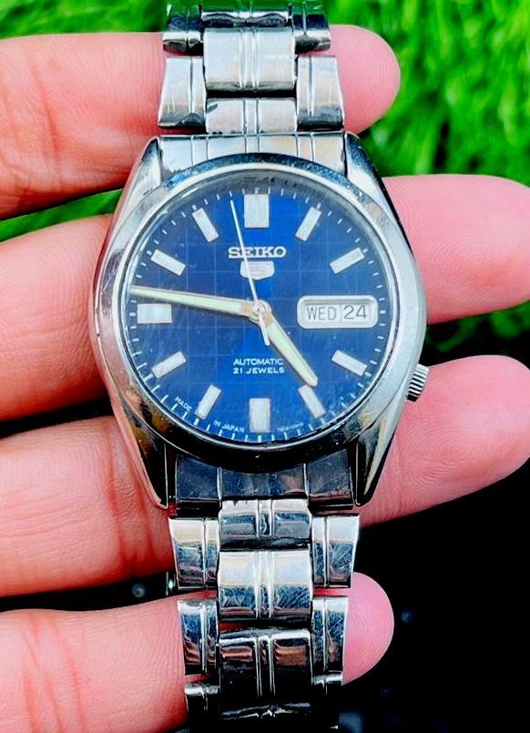 Automatic Vintage Japan 5 Date Made Seiko Day 7S26C Watch Men Jewels 21 Machine - vintagewatches.pk