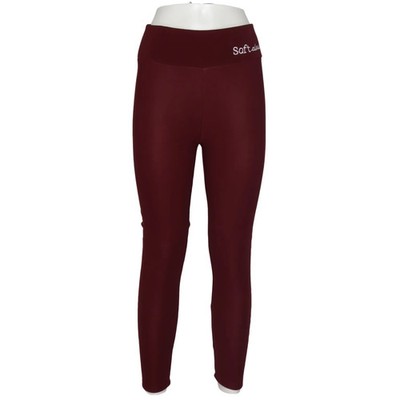 Soft Clouds, Sportleggings, Größe: M, Rot, Elasthan/Polyester, Einfarbig #NmC