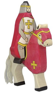 Gollnest & Pebble Red Knight with Coat, Riding No Horse
