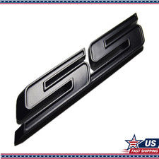 Ss Grill Side Trunk Emblem Badge Decal Adhesive Chevy Camaro Impala Malibu Holde