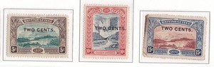 BRITISH GUIANA  ^^^^^1899   hinged  CLASSICS set   hcv @dco4296buya