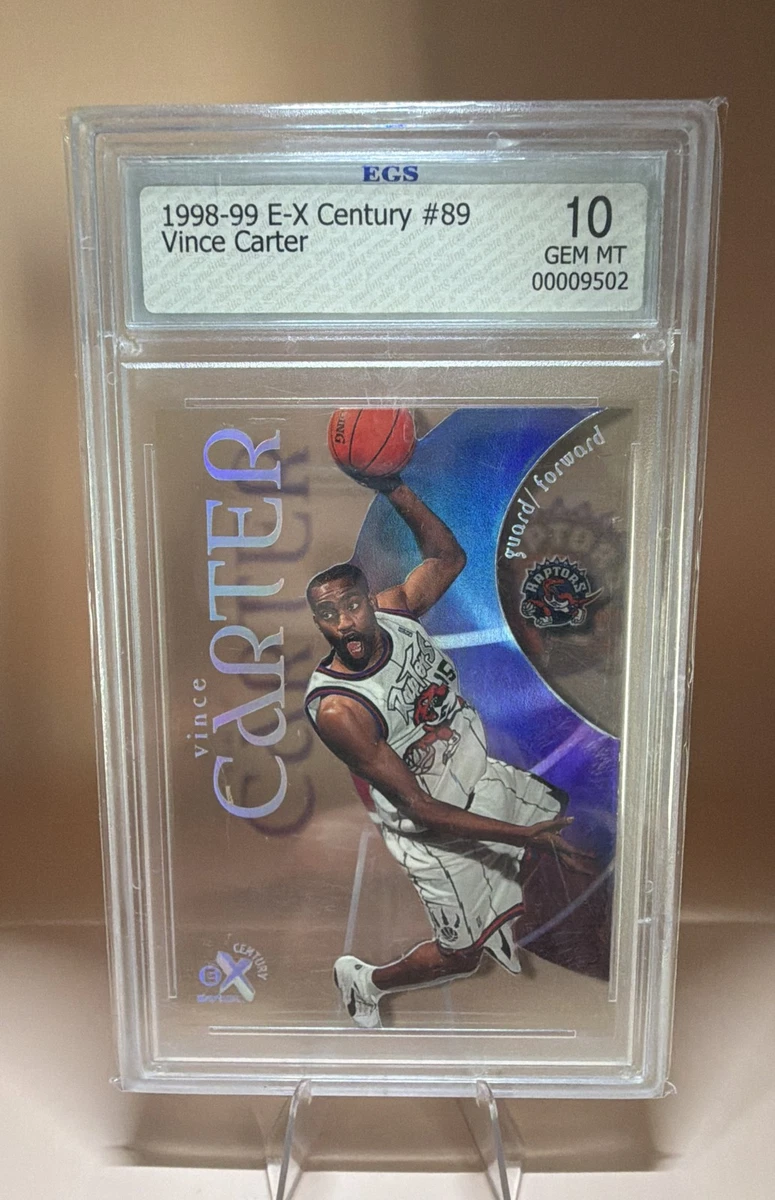 Vince Carter Basketball Grade 10 Rookie Sports Trading Cards