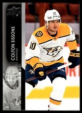 2021-22 Upper Deck Colton Sissons Nashville Predators #355