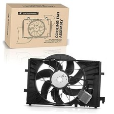 Engine Radiator Cooling Fan Assembly Compatible with Mercedes-Benz Models -