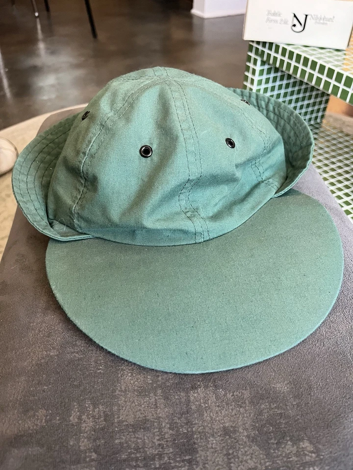 Vintage Columbia Sportswear Big Bill Fishing Hat Size Small Green - Image 2 of 4