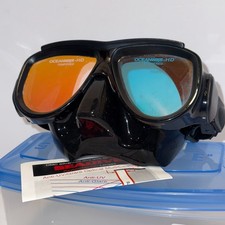 Seadive Oceanways Superview Rayblocker HD Black Mask Anti-Glare Anti-UV