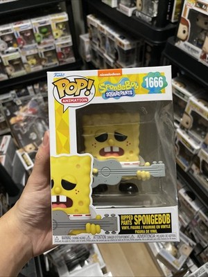 Funko Pop! Vinyl: Nickelodeon - Ripped Pants SpongeBob #1666 New