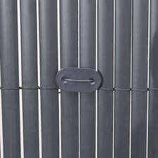 Fixing Kits for PVC Slat Screening, Privacy Netting Fencing - Black/Green/Grey