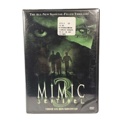 Mimic 3: Sentinel (DVD, 2003) New Sealed Horror Sequel Director Commentary