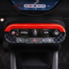 For Mini Cooper F65 F66 F67 U25 2025-2026 Jcw Style Console Button Cover Trim For Mini Cooper F65 F66 F67 U25 2025-2026 Jcw Style Console Button Cover Trim