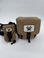 Vortex Glasspak Binocular Harness Coyote Brown Bag W Additional Storage Pouch