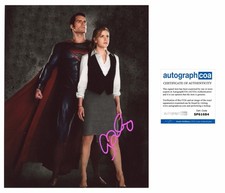 Amy Adams Signed Superman Man Of Steel Lois Lane 10x8 Photo Autograph ACOA