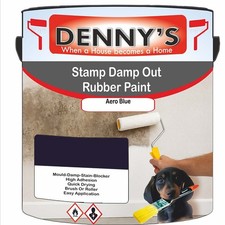 Dennys Waterpoof Stamp Out Damp Paint - Aero Blue