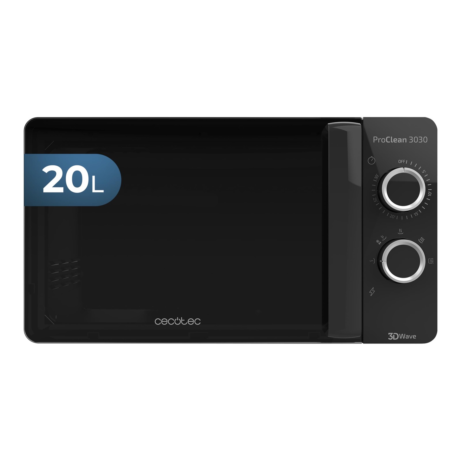 Recensione Cecotec ProClean 3030: Microonde 700W con 3DWave 20L