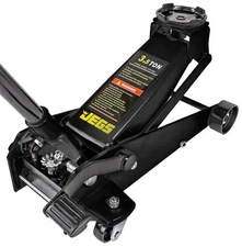 JEGS 80106 Quick Lift Floor Jack 3 1/2 Ton Capacity 5 1/2 in. Min. Height 20 in.