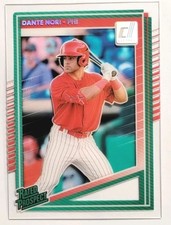 2025 Donruss DANTE NORI Rated Prospect CLEARLY ACETATE Phillies No. 190