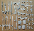 Ossiarch Bonereapers - Kavolos Deathriders - Spears Shield Birds Heads (a) Bits