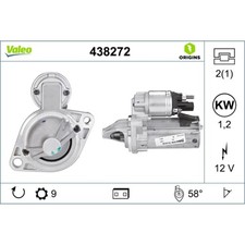 Starter VALEO 438272 f�r BMW X5