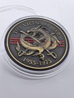 Commerative Medallion Honoring Those Who Served In Viet Nam with Plastic Case — photo 4